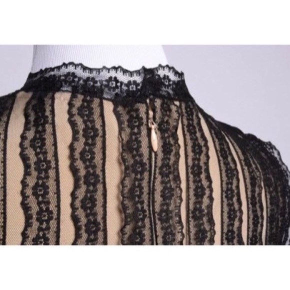 RED Valentino Lace A-Line Cocktail Dress - Picture 6 of 8